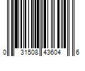 Barcode Image for UPC code 031508436046