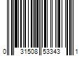 Barcode Image for UPC code 031508533431