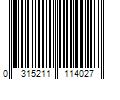 Barcode Image for UPC code 0315211114027