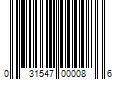 Barcode Image for UPC code 031547000086