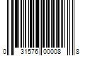 Barcode Image for UPC code 031576000088