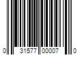 Barcode Image for UPC code 031577000070