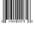 Barcode Image for UPC code 031600000756