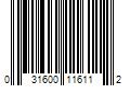 Barcode Image for UPC code 031600116112