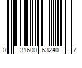 Barcode Image for UPC code 031600632407