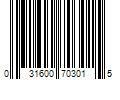 Barcode Image for UPC code 031600703015