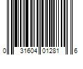 Barcode Image for UPC code 031604012816