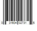 Barcode Image for UPC code 031604027315