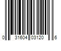 Barcode Image for UPC code 031604031206