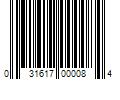 Barcode Image for UPC code 031617000084. Product Name: 