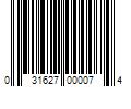 Barcode Image for UPC code 031627000074