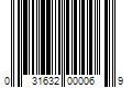 Barcode Image for UPC code 031632000069