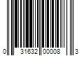 Barcode Image for UPC code 031632000083