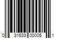 Barcode Image for UPC code 031633000051