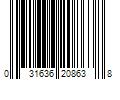 Barcode Image for UPC code 031636208638