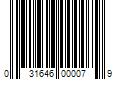 Barcode Image for UPC code 031646000079