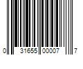 Barcode Image for UPC code 031655000077