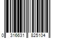 Barcode Image for UPC code 03166318251033