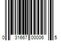 Barcode Image for UPC code 031667000065