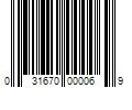 Barcode Image for UPC code 031670000069