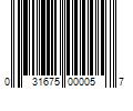 Barcode Image for UPC code 031675000057