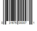 Barcode Image for UPC code 031675000071