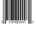 Barcode Image for UPC code 031676000070