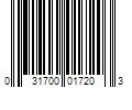 Barcode Image for UPC code 031700017203