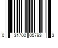 Barcode Image for UPC code 031700057933