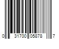 Barcode Image for UPC code 031700058787