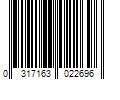 Barcode Image for UPC code 0317163022696