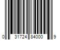 Barcode Image for UPC code 031724840009