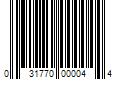 Barcode Image for UPC code 031770000044