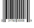 Barcode Image for UPC code 031780000089