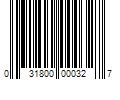 Barcode Image for UPC code 031800000327