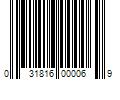 Barcode Image for UPC code 031816000069