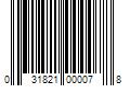 Barcode Image for UPC code 031821000078