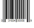 Barcode Image for UPC code 031834000089