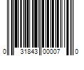 Barcode Image for UPC code 031843000070