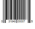 Barcode Image for UPC code 031848000075