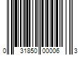 Barcode Image for UPC code 031850000063