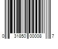 Barcode Image for UPC code 031850000087