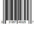 Barcode Image for UPC code 031857493257