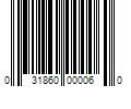 Barcode Image for UPC code 031860000060