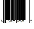 Barcode Image for UPC code 031870000067