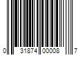 Barcode Image for UPC code 031874000087