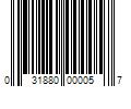 Barcode Image for UPC code 031880000057