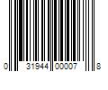 Barcode Image for UPC code 031944000078