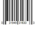 Barcode Image for UPC code 031949316303