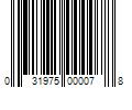 Barcode Image for UPC code 031975000078